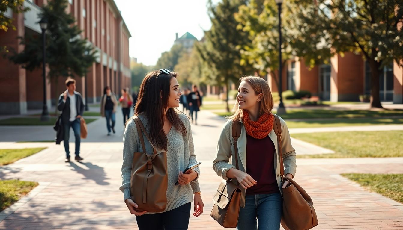 Students working in research laboratory
